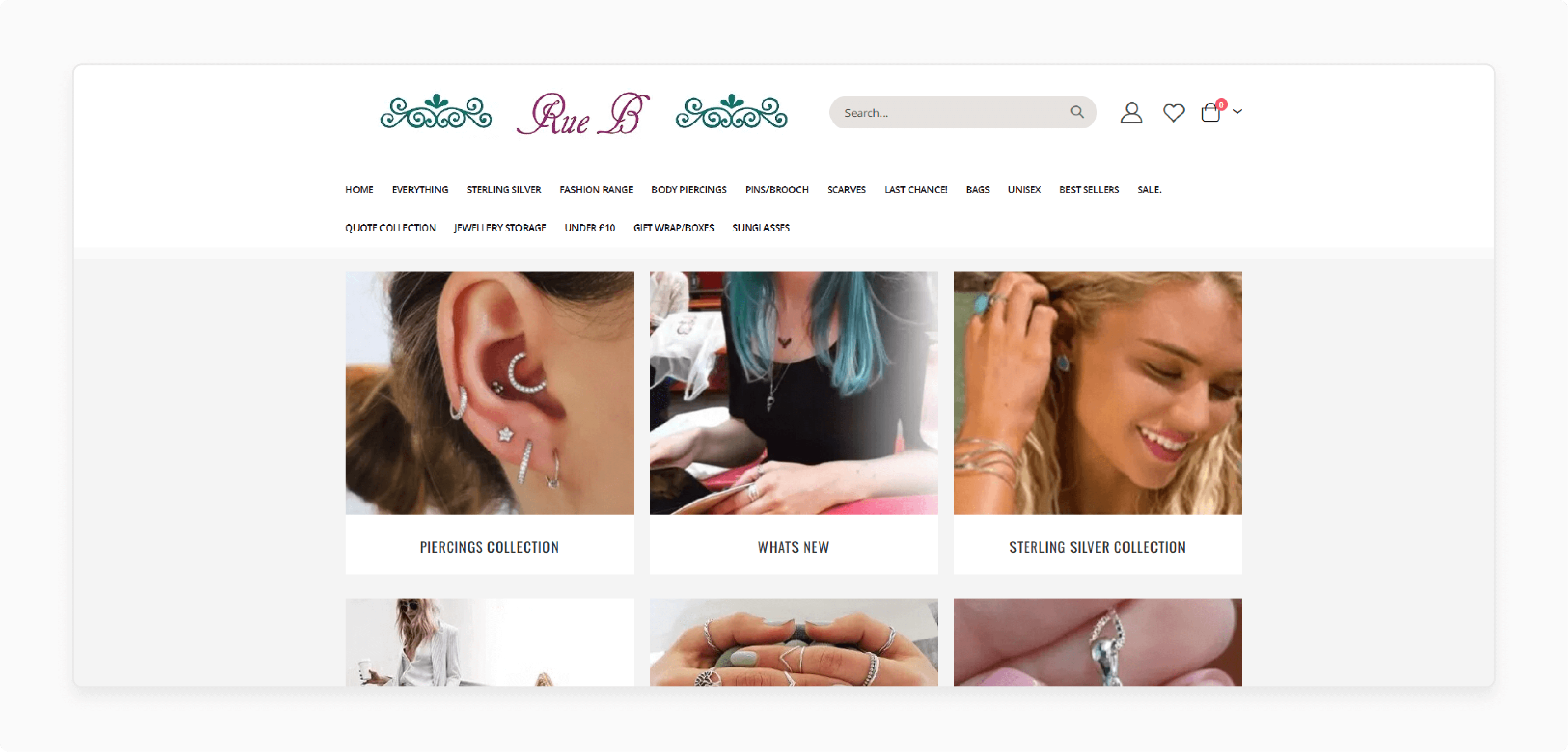 Rue B Jewelry Store's improved Magento 2 performance