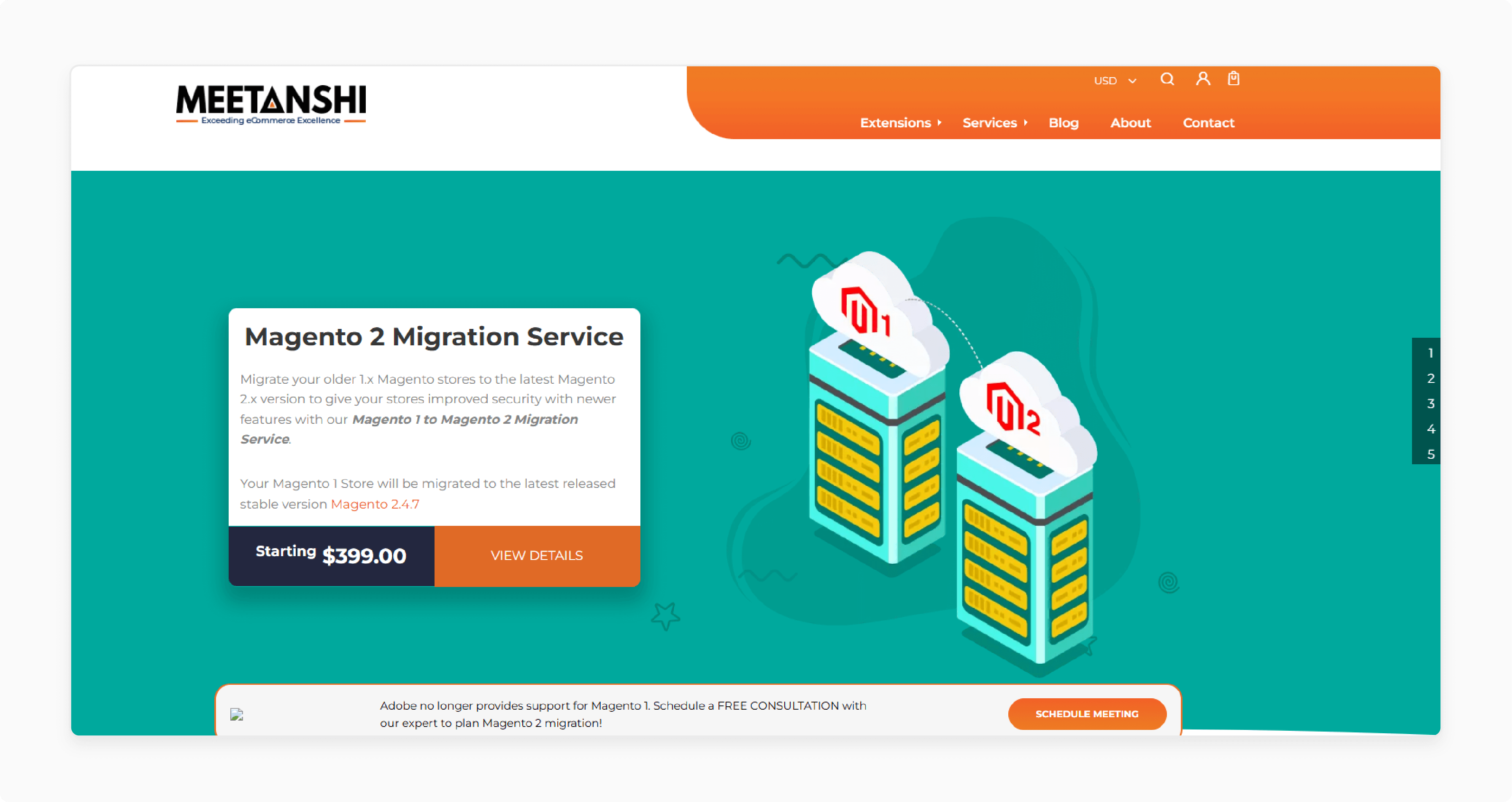 Meetanshi’s Magento 2 migration with zero downtime