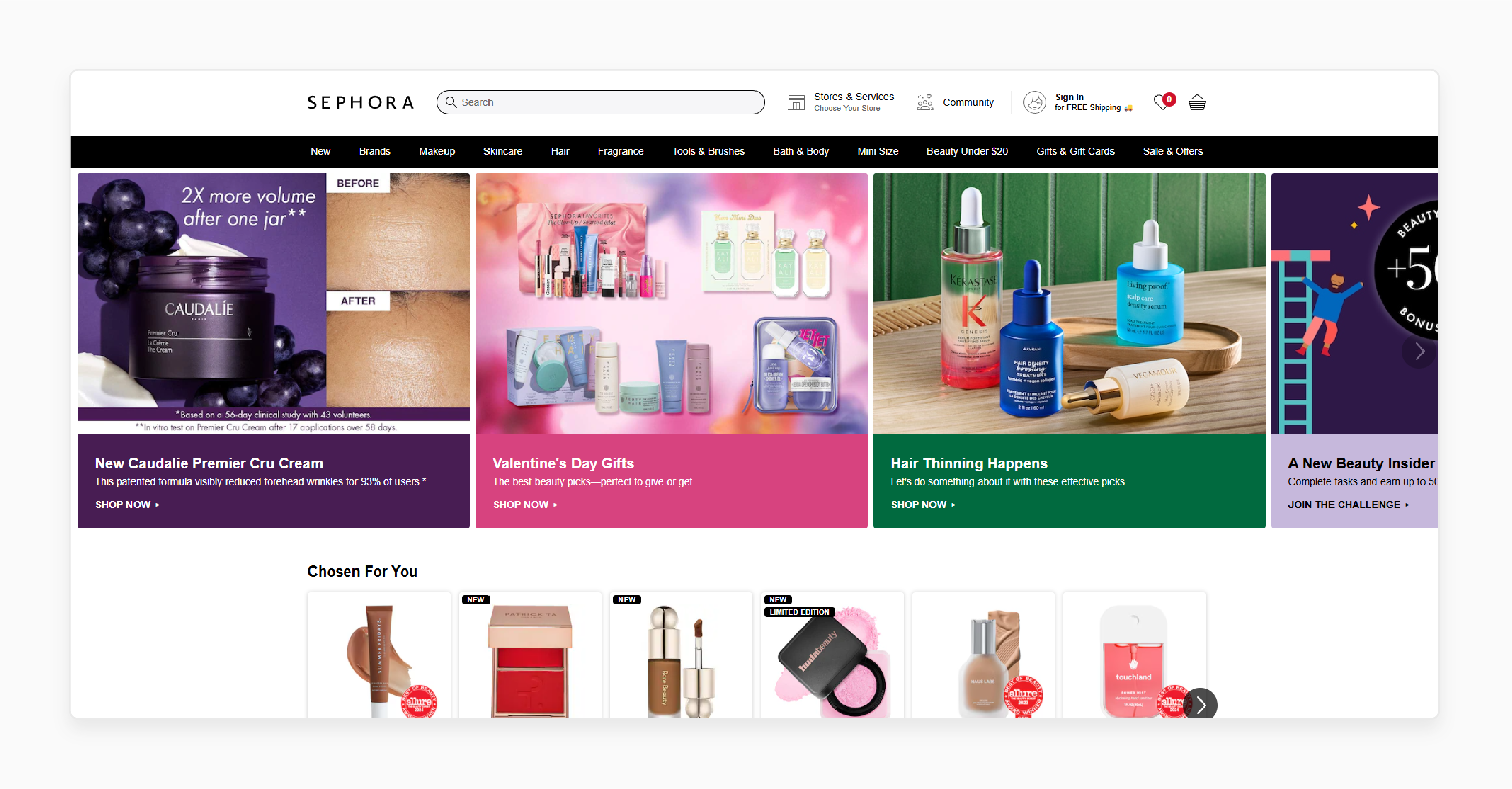 Sephora’s AI assistant recommends beauty products in Magento