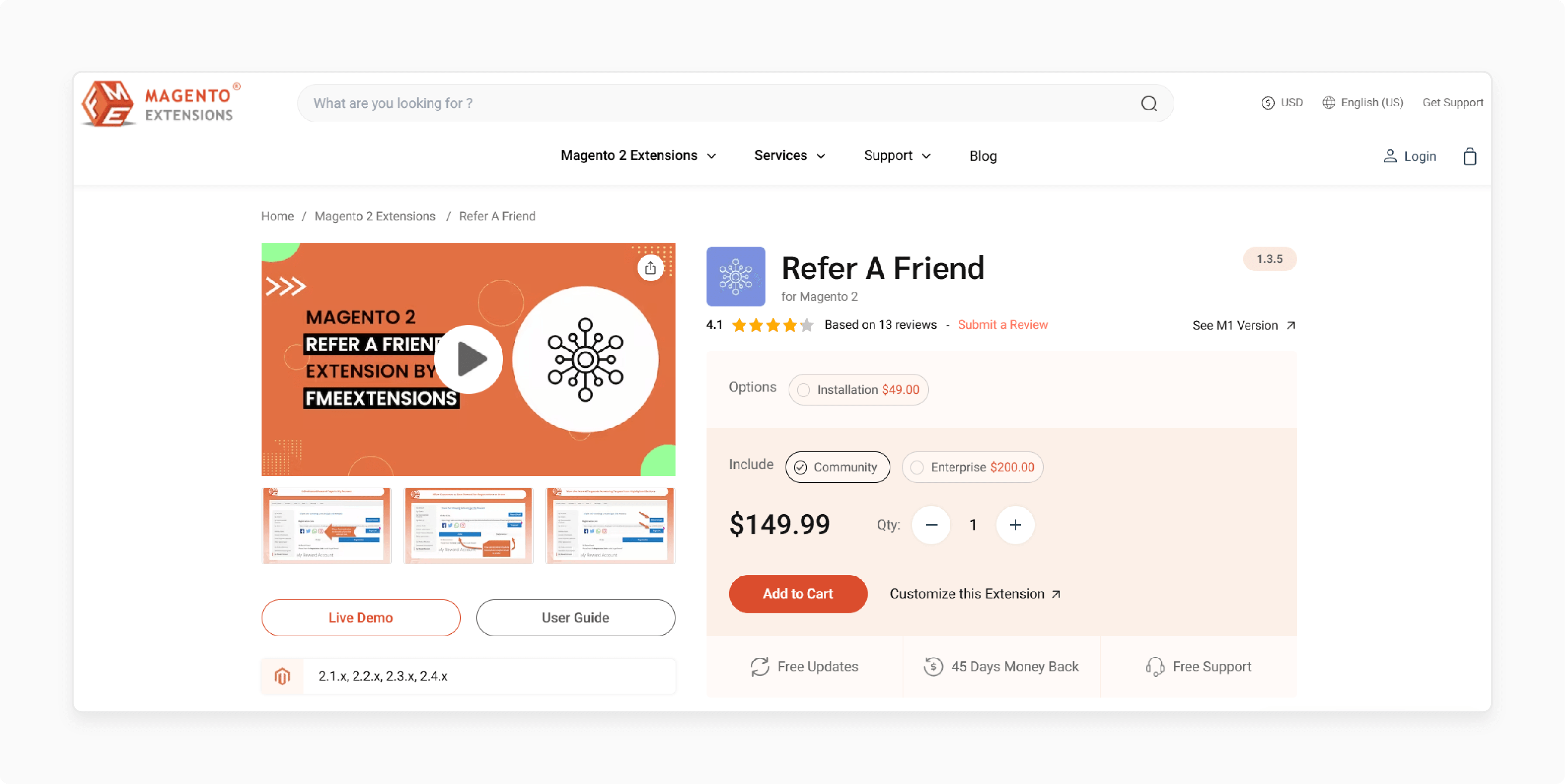 Refer A Friend for Magento 2-FME Extensions