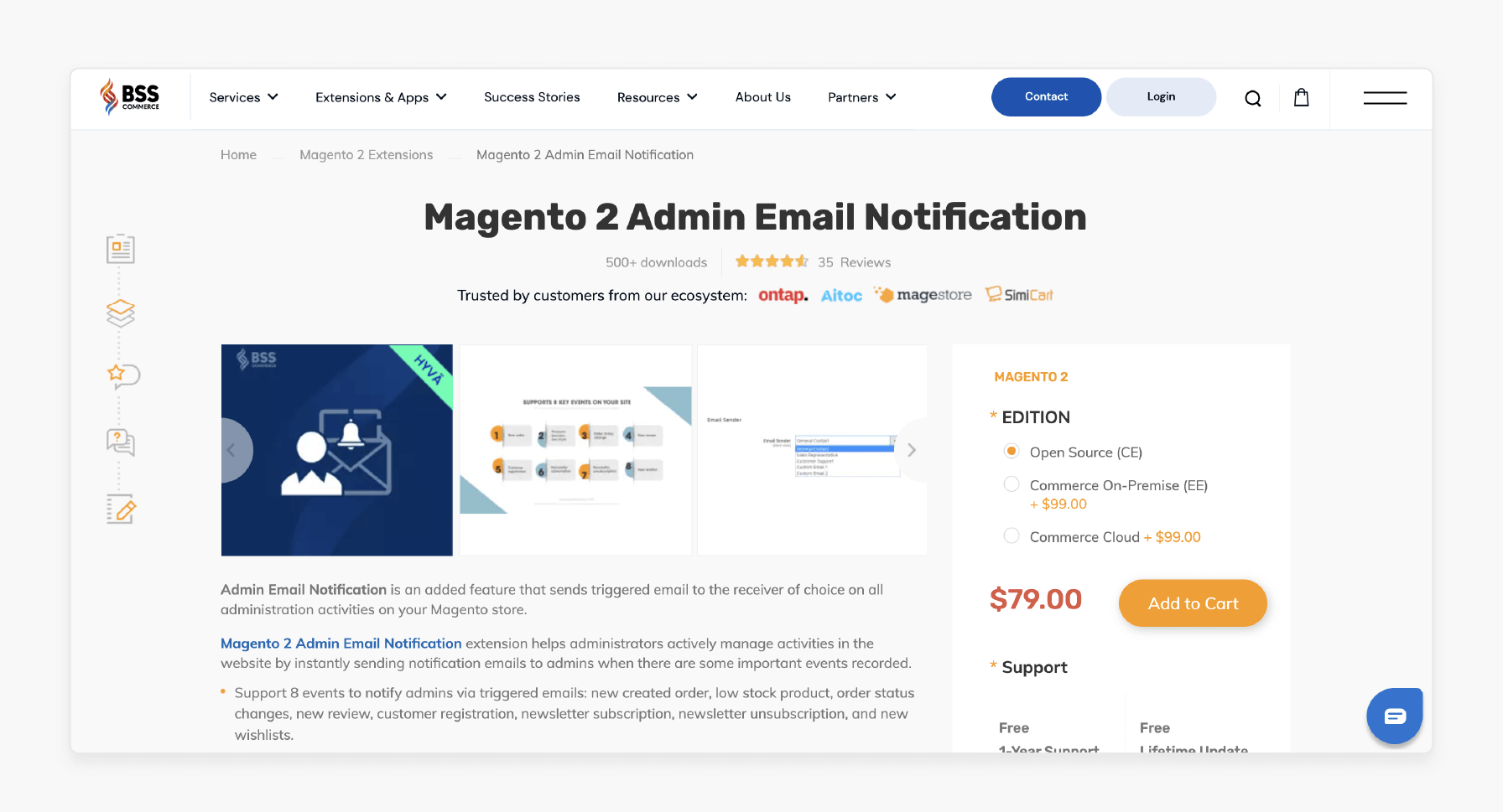 Magento 2 Admin Email Notifications - BSS Commerce