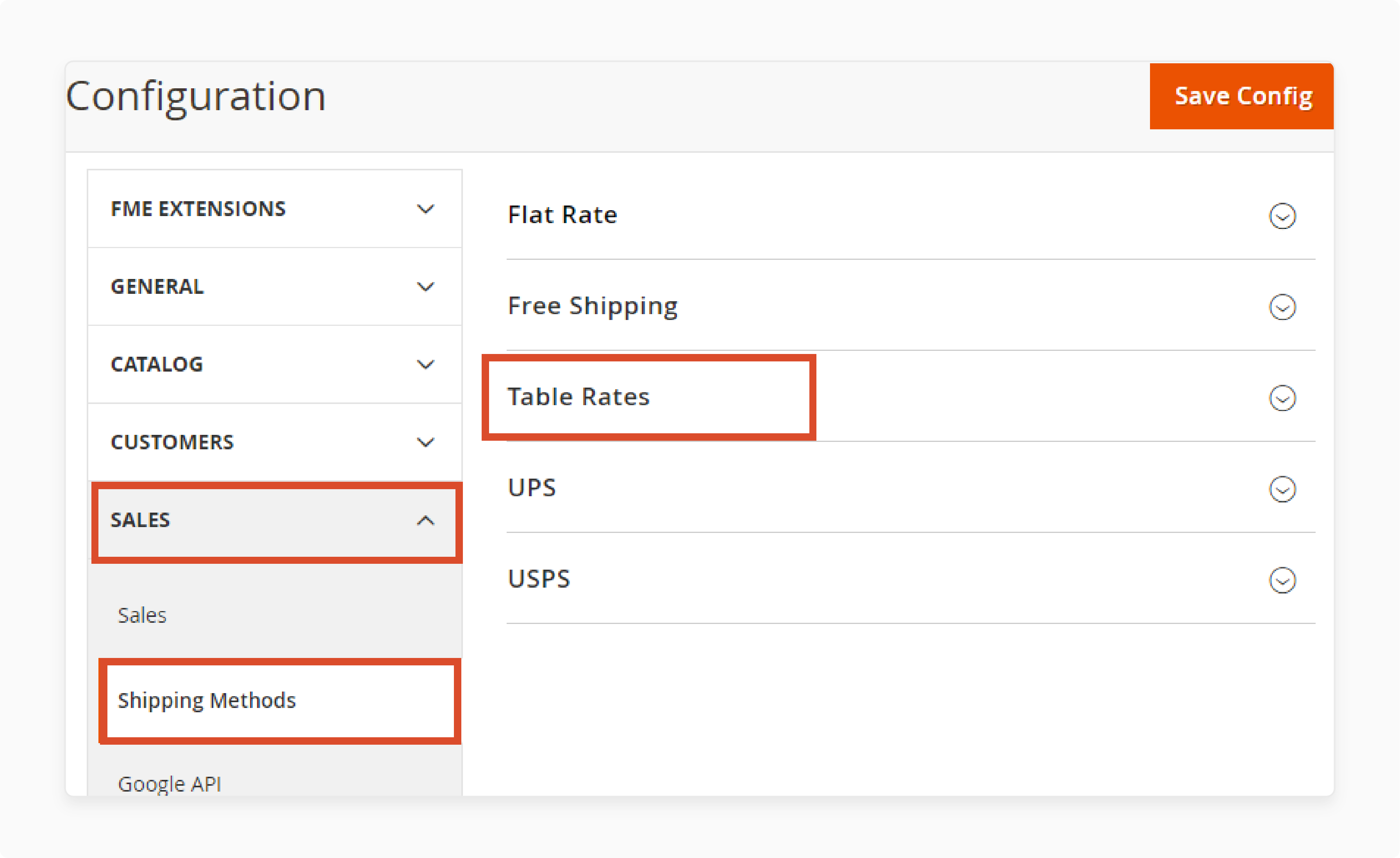 Shipping Method of Magento 2 Shipping Table Rates Weight vs Destination