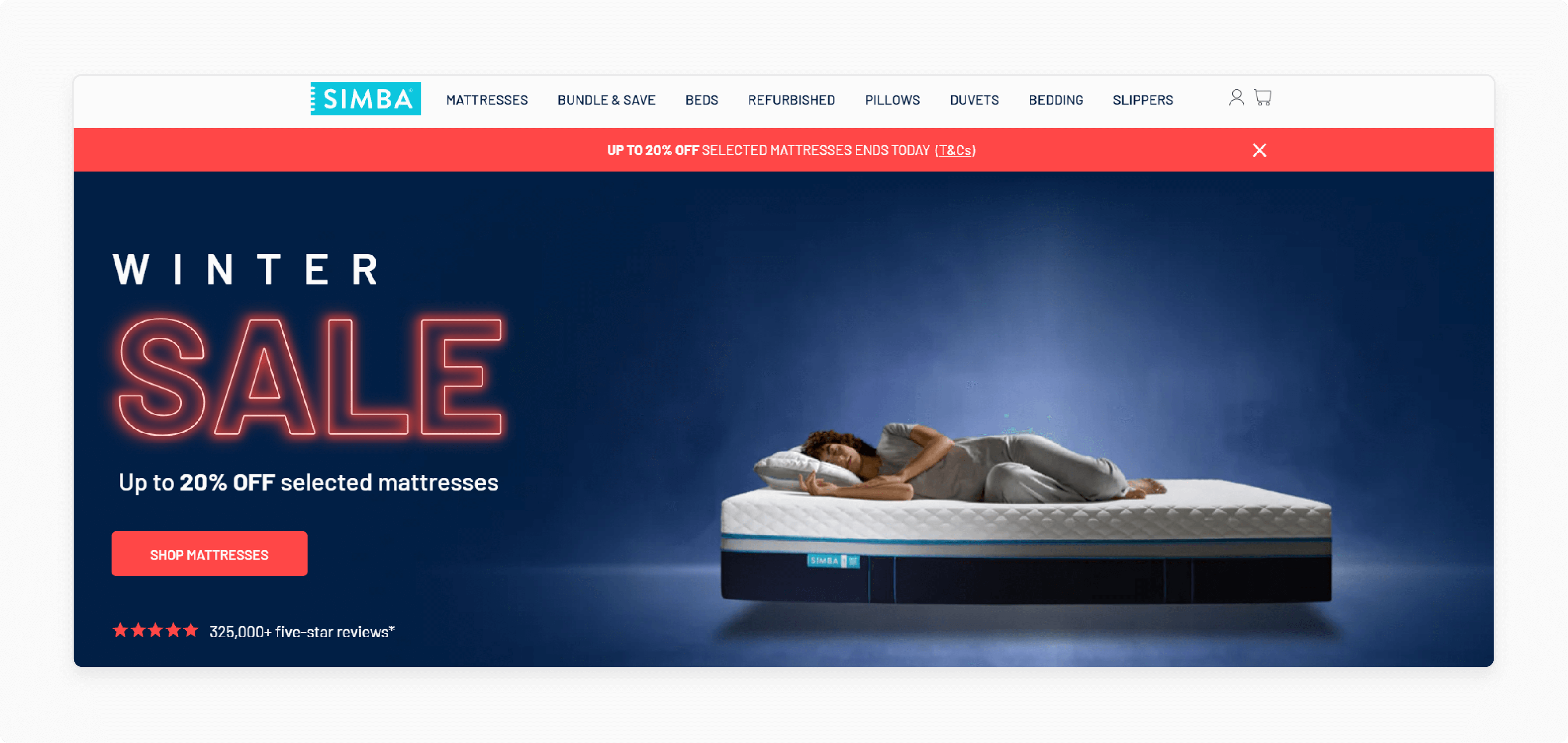 Simba Sleep grows trust and sales using Yotpo Loyalty