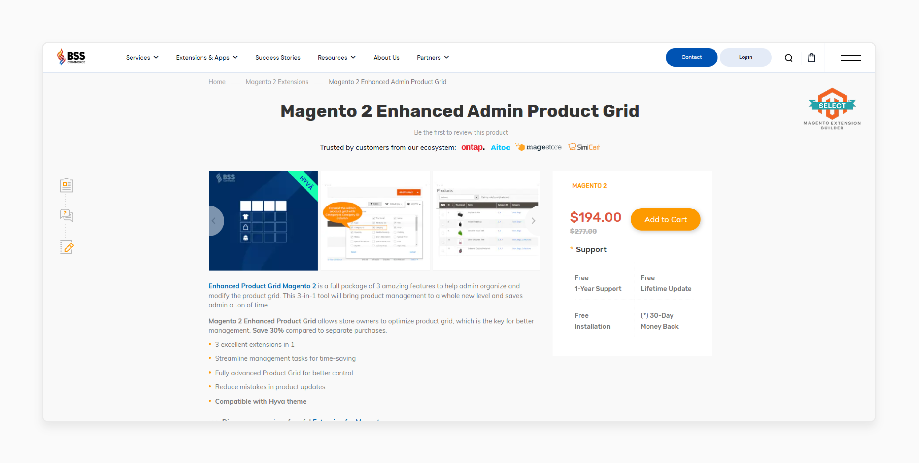 Magento 2 Enhanced Admin Product Grid - BSS Commerce