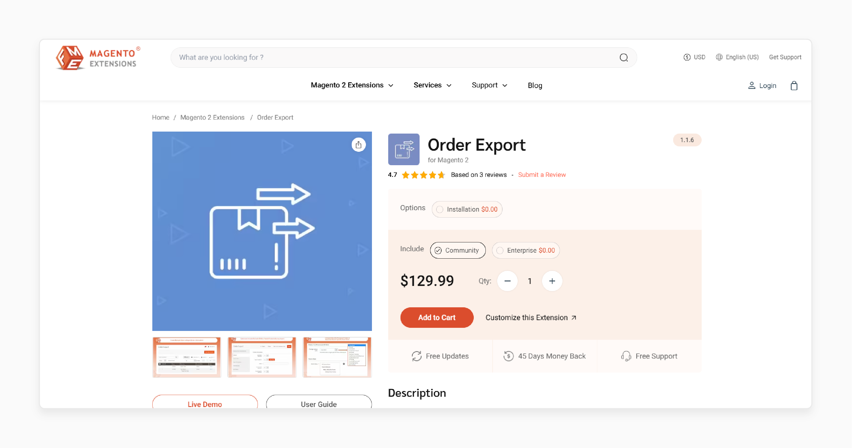 Order Export for Magento 2 - FME Extensions