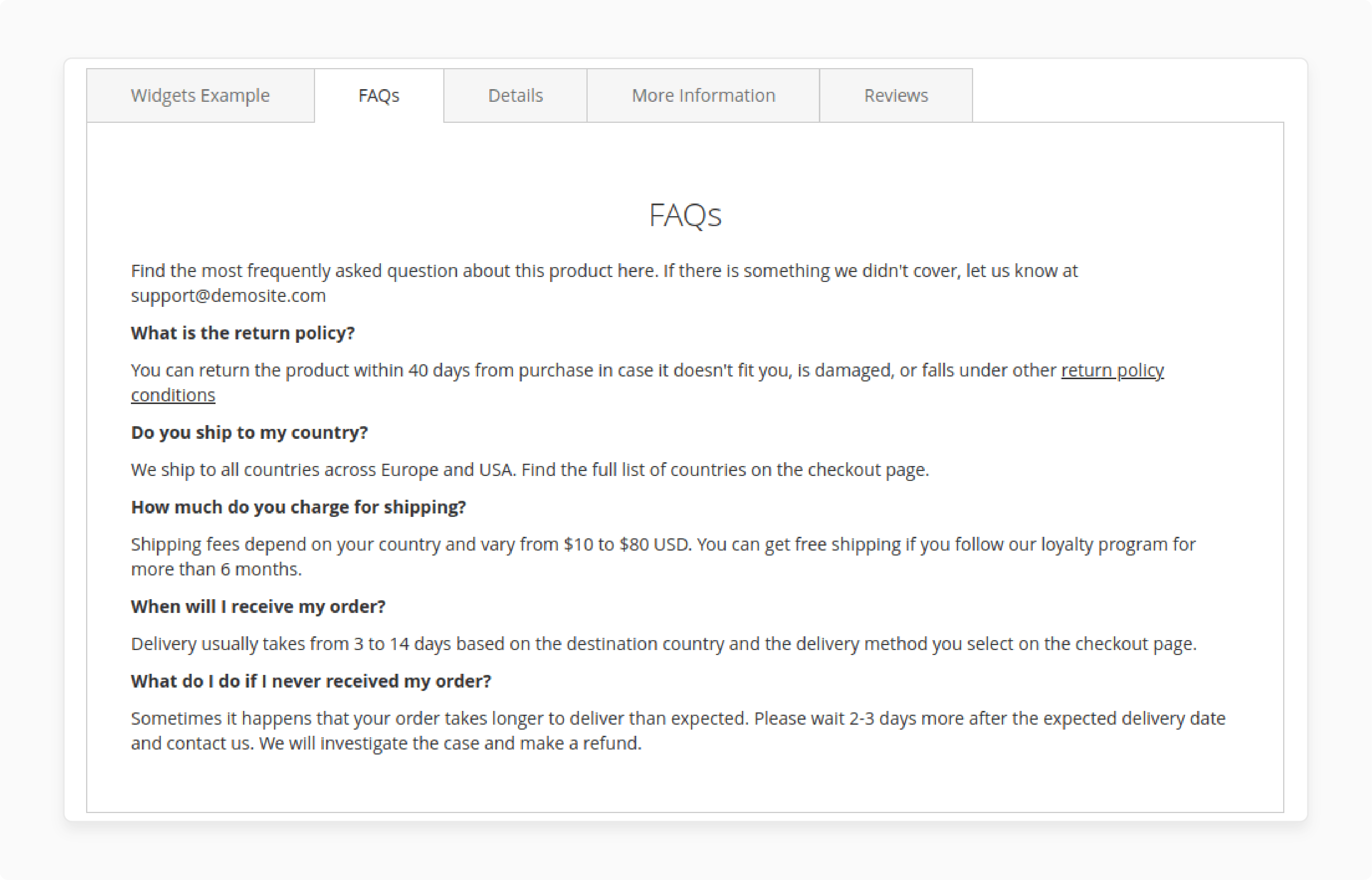 magento 2 faq section enhancing customer engagement by providing instant answers to common questions