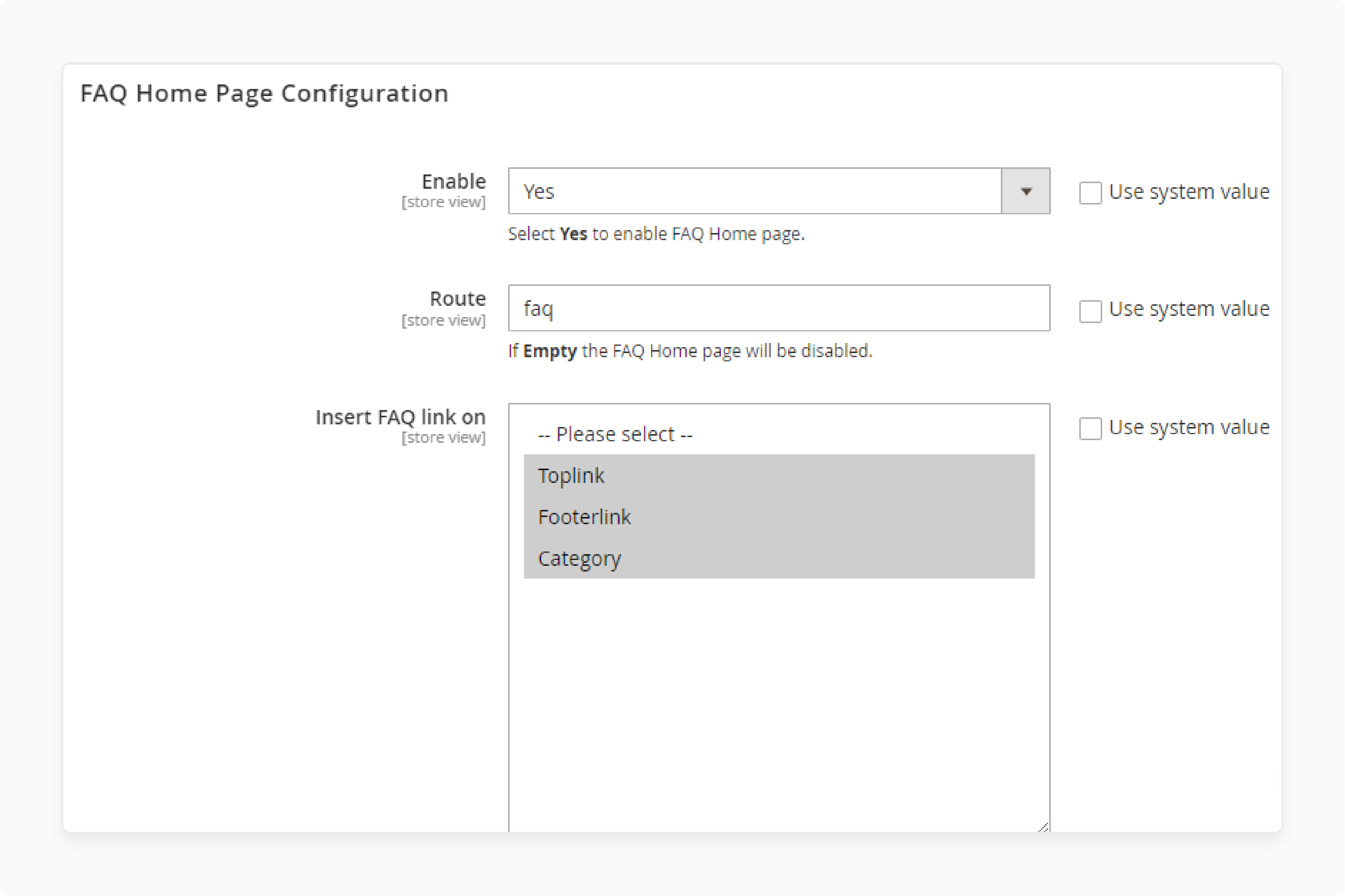 customizing the faq tab settings in magento 2 for better navigation and user experience