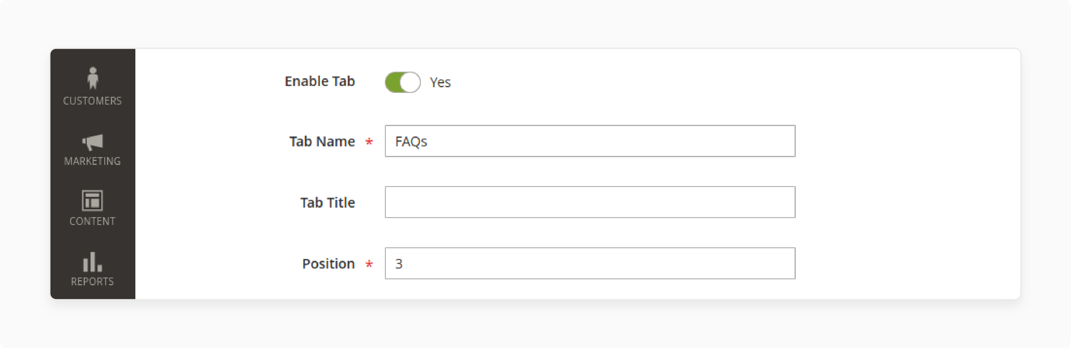 magento 2 faq extension interface for adding and managing customer queries in an organized manner