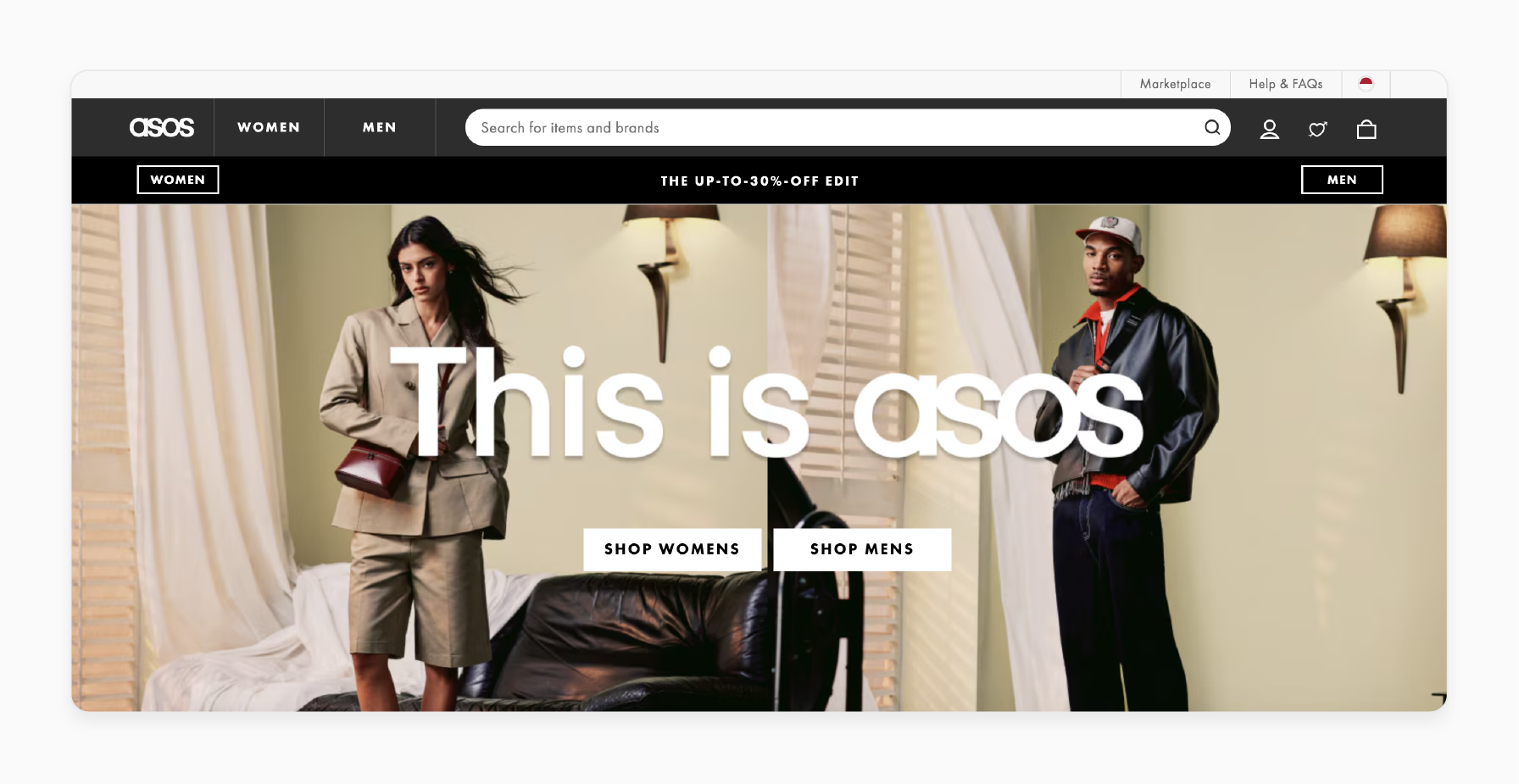 ASOS Magento 2 store with multi-language support