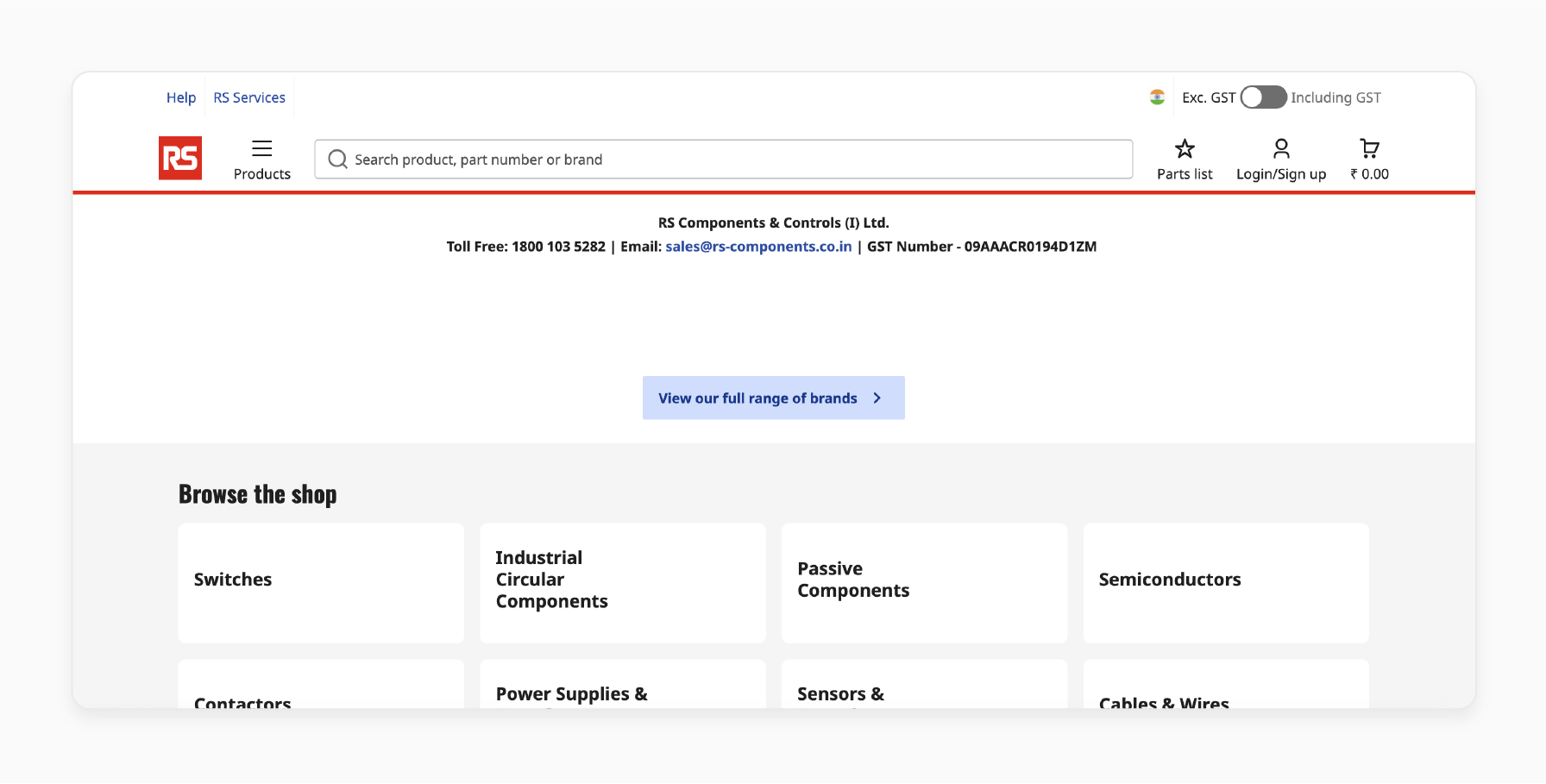 RS Components Magento 2 with global language support