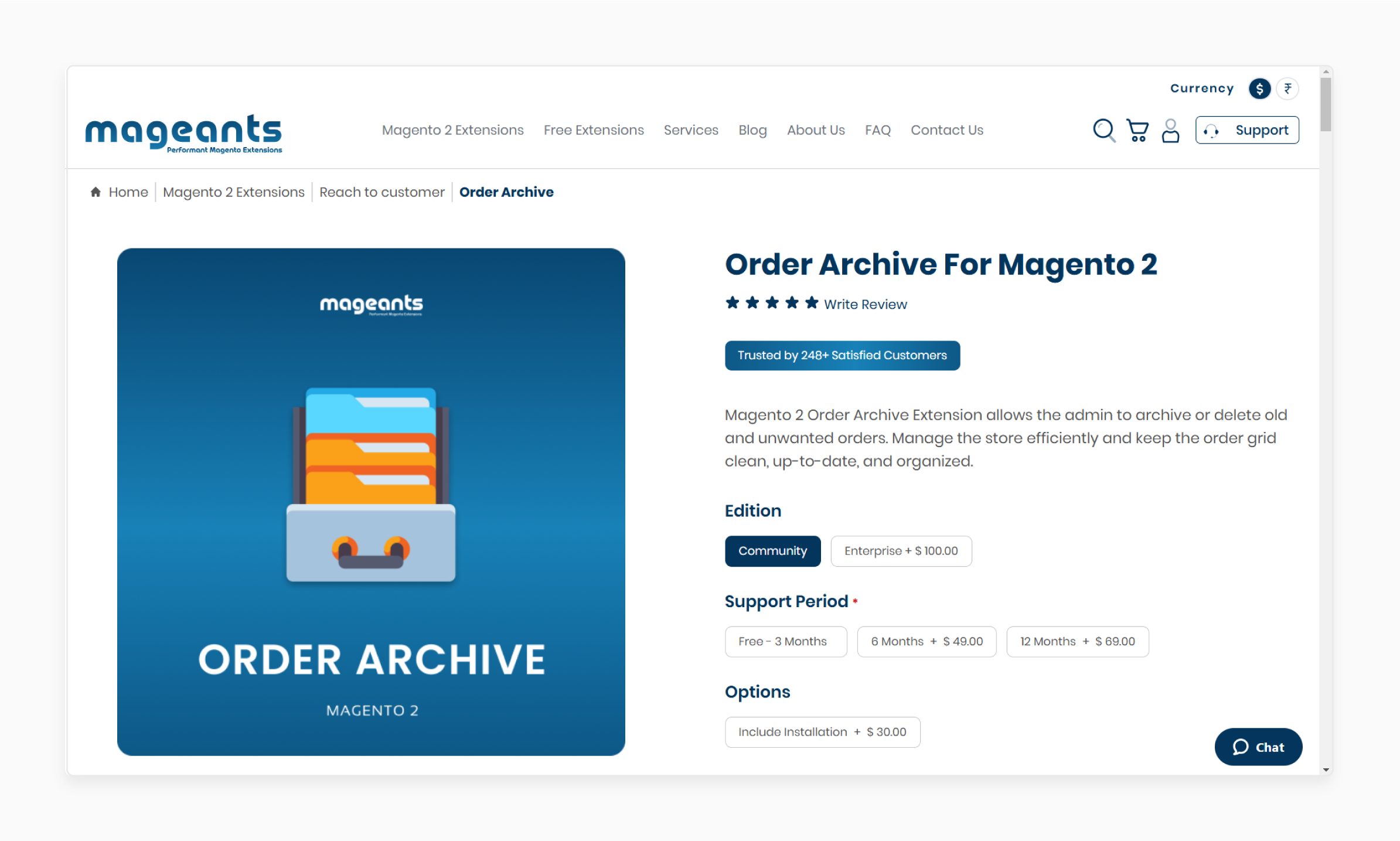 Mageants Order Archive For Magento 2