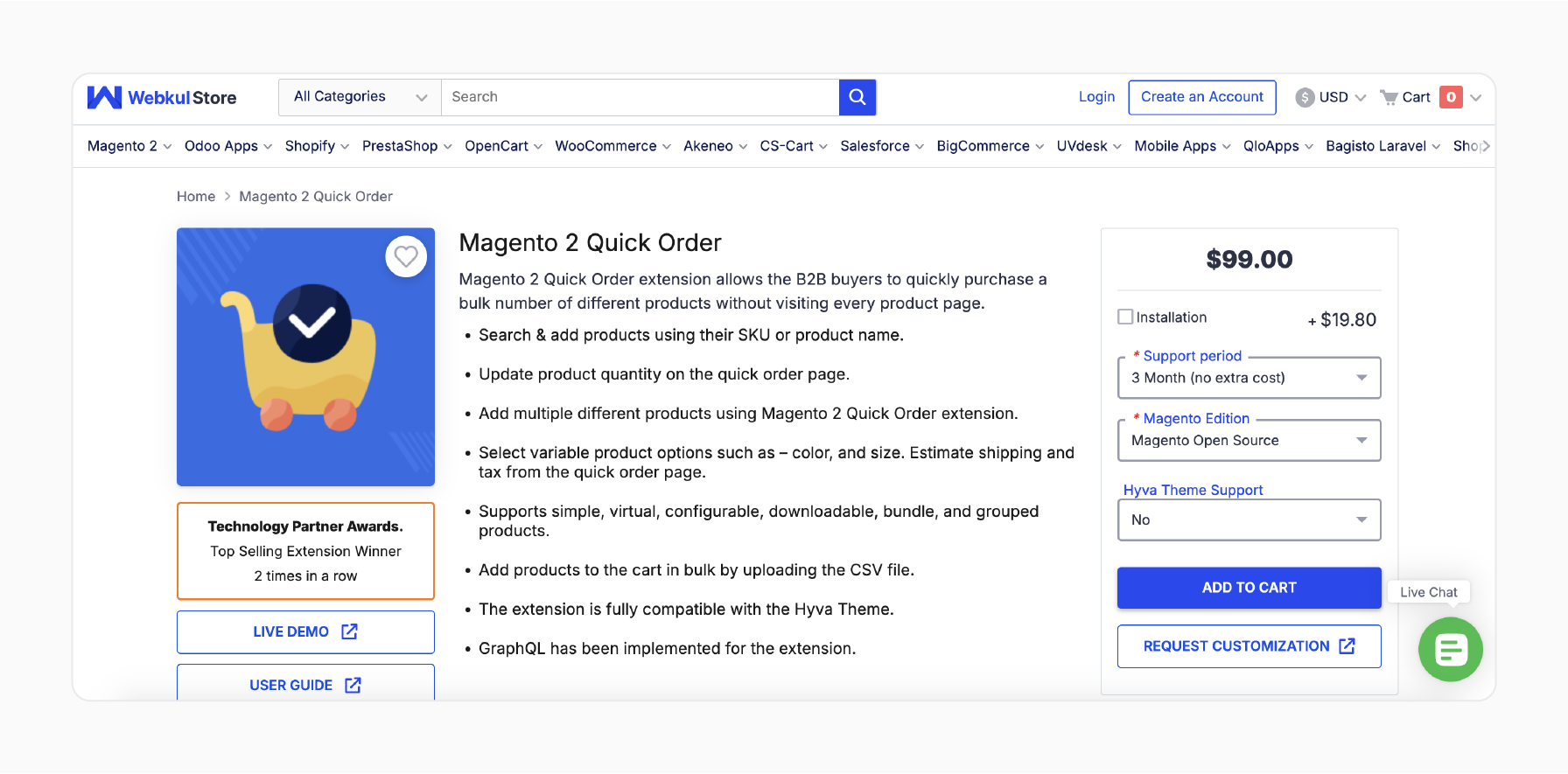 magento 2 quick order extension by webkul optimizing bulk purchases with csv uploads and quick sku searches