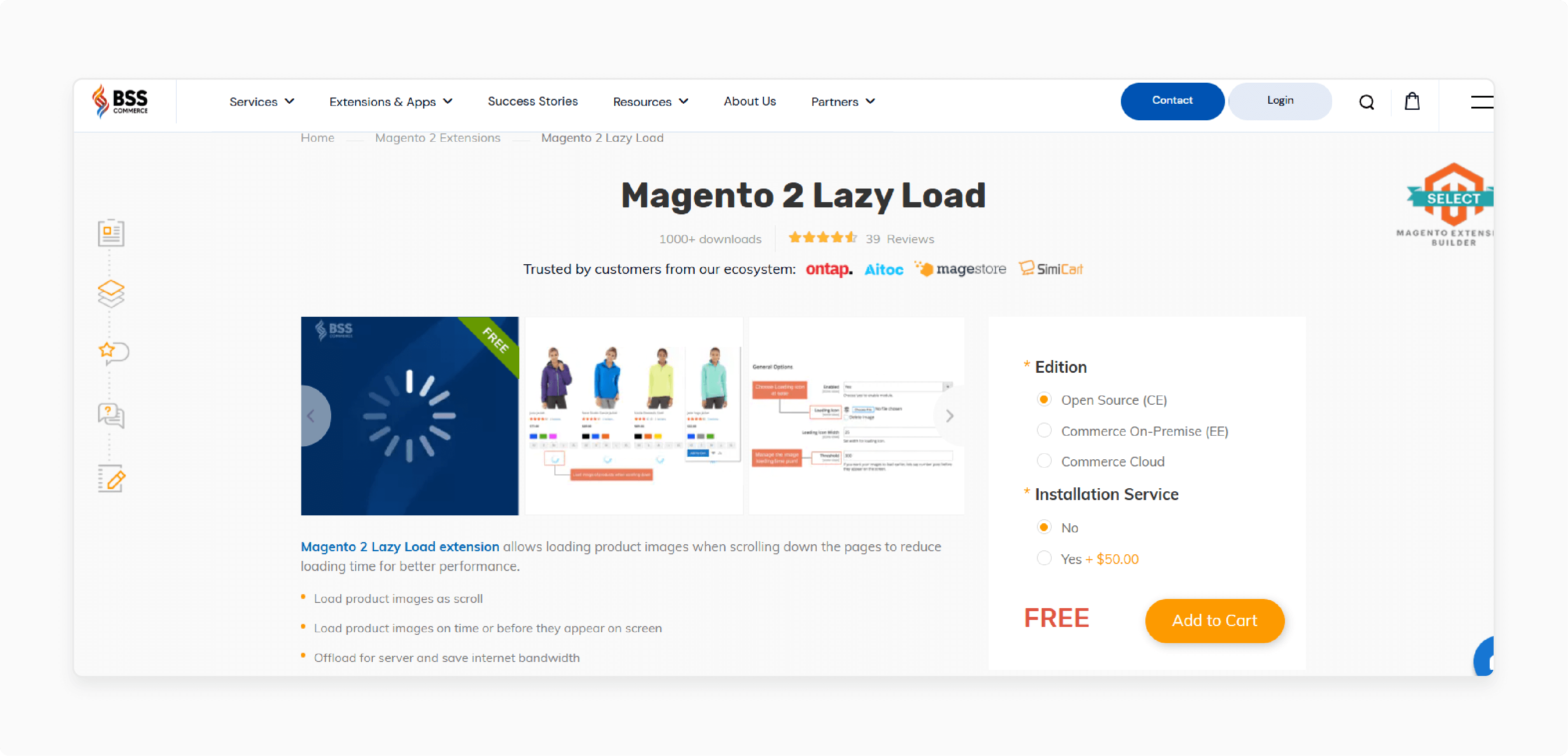 BSSCommerce Magento 2 Lazy Load