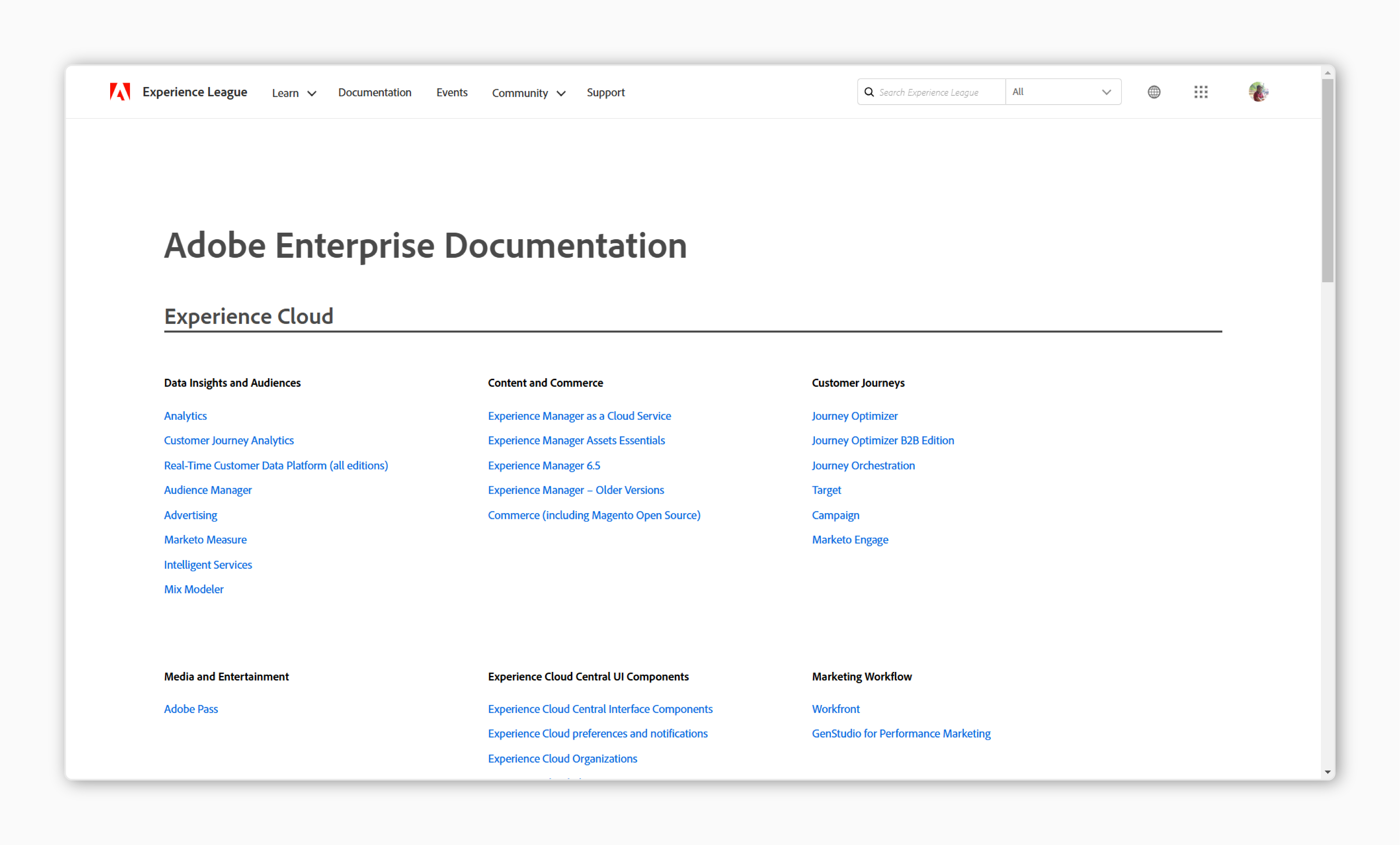 Explore Documentation First