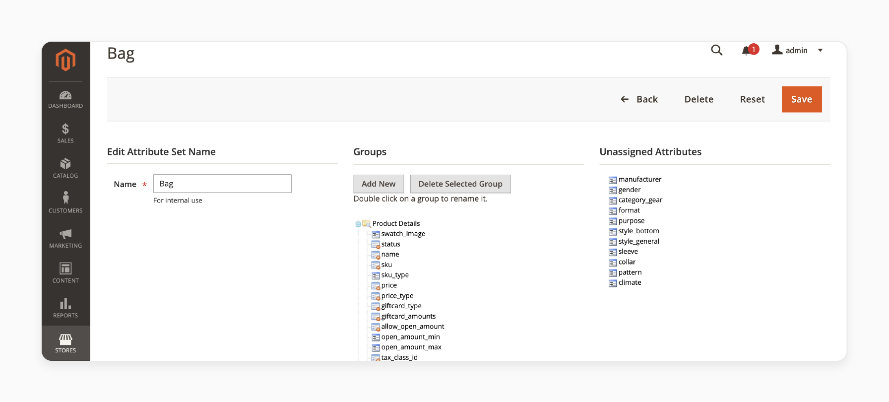 Assign Attributes for Magento 2 Product Attribute Management