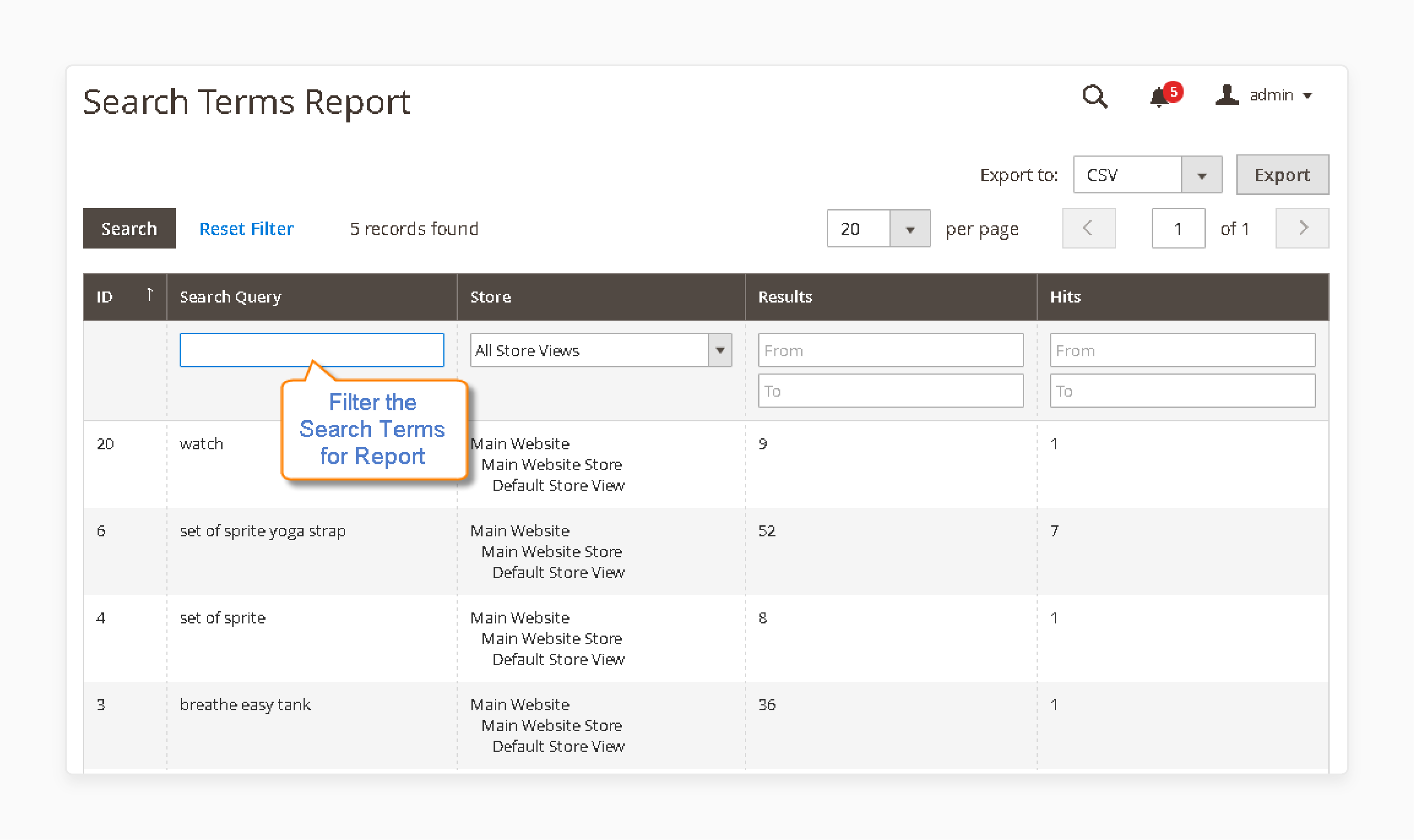 Monitoring and Logging Search Queries