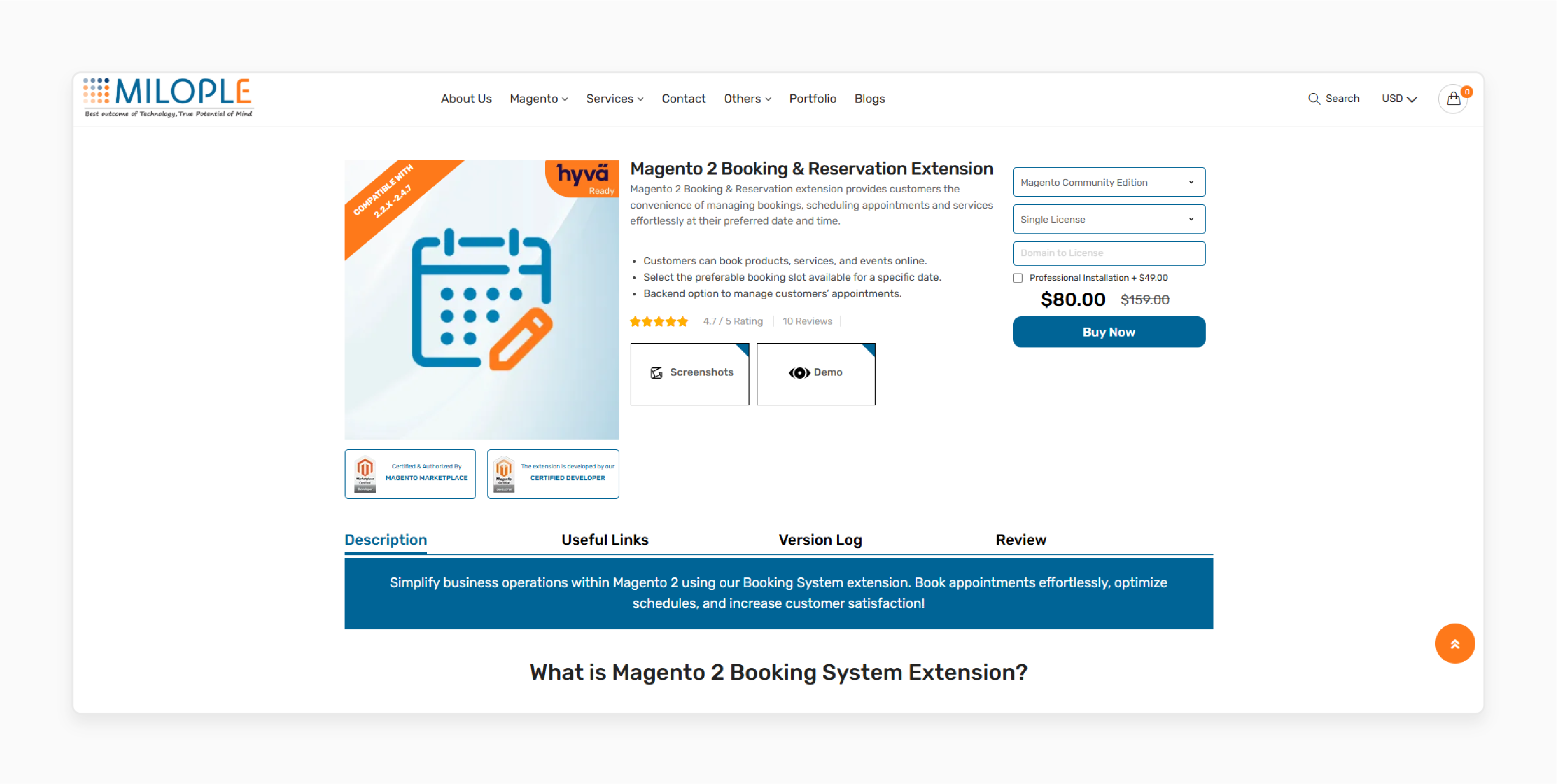 Magento 2 Booking &amp; Reservation Extension - Milopile