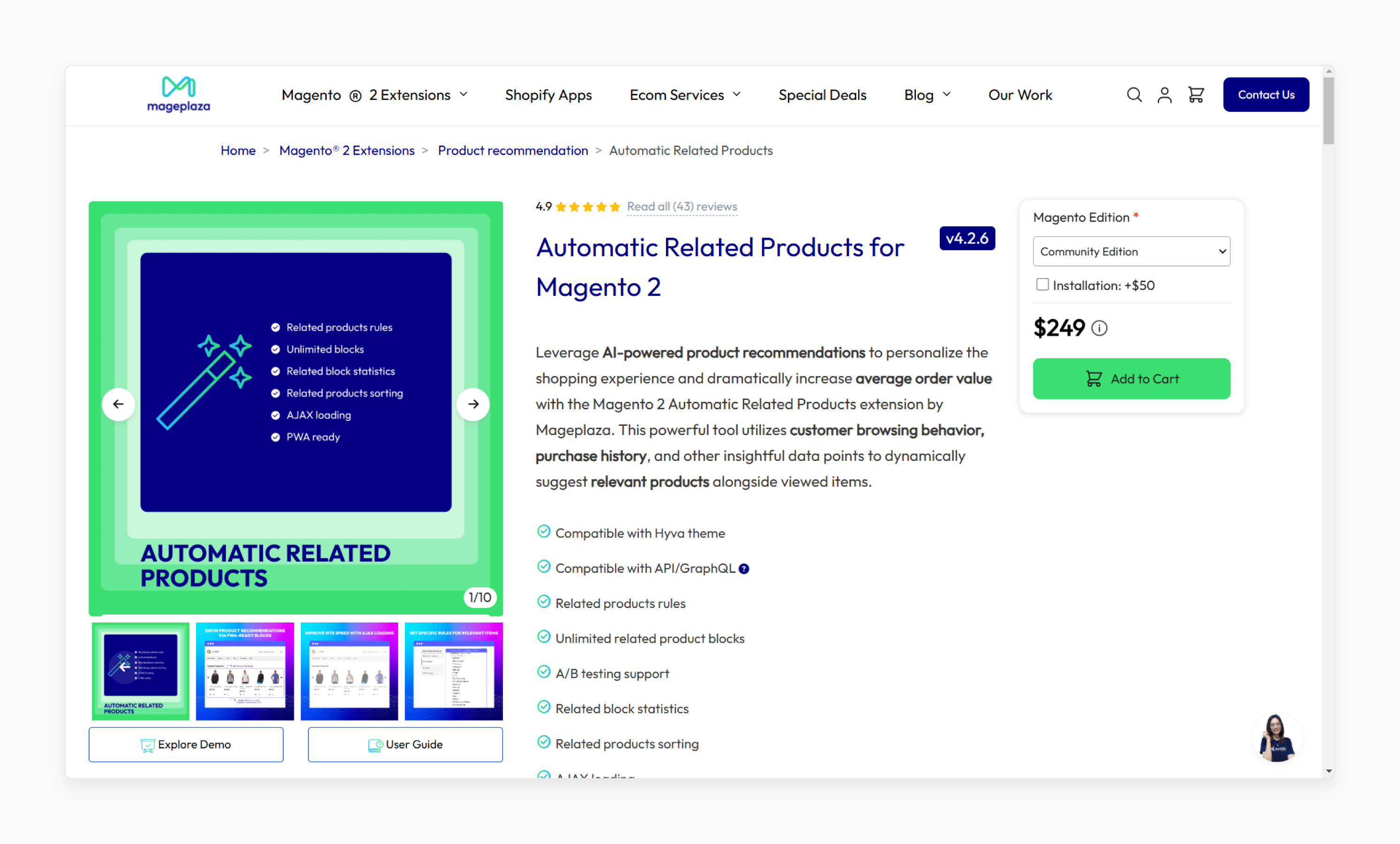 Free Automatic Related Products for Magento 2 - Mageplaza